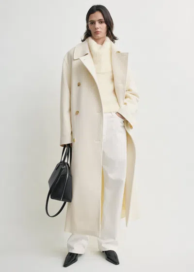 TOTÊME SHIELD COAT ECRU