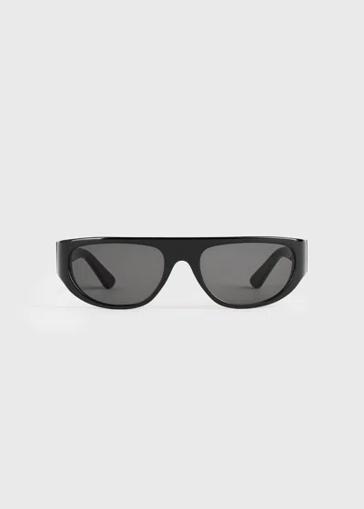 Totême Shield Sunglasses Black