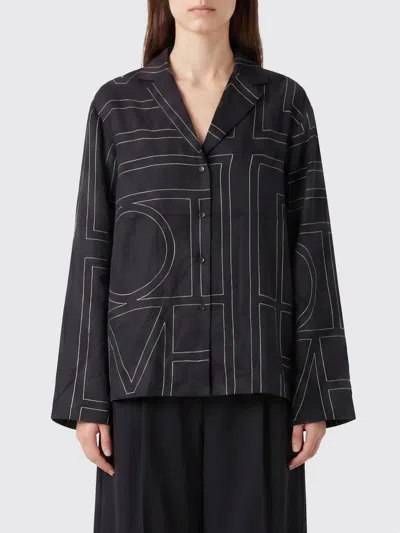 Totême Toteme Shirt Woman In Black