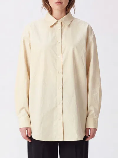Totême Toteme Shirt Woman Color Beige In Nude