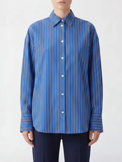 Totême Toteme Shirt Woman Color Blue