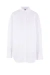 Totême Cotton Poplin Shirt In White