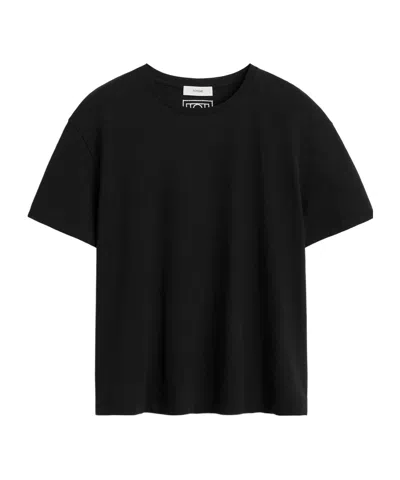 Totême Short-sleeved T-shirt In Black