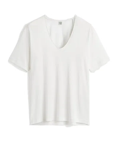 Totême Short-sleeved T-shirt In White