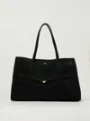 Totême Shoulder Bag Toteme Woman Color Black In Black