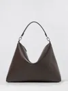 Totême Bevel Triangular Zip-top Tote Bag In Brown