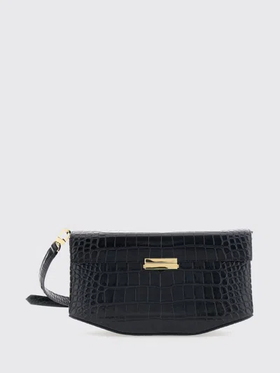 Totême Toteme Shoulder Bag Woman In Black
