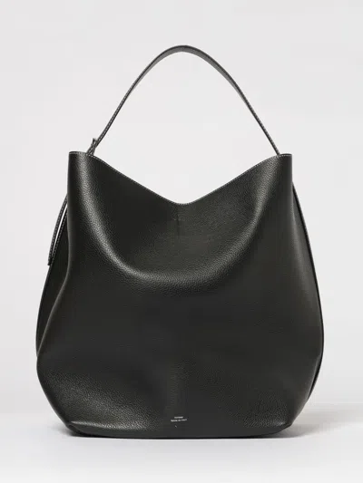 Totême Shoulder Bag Woman Toteme In Black