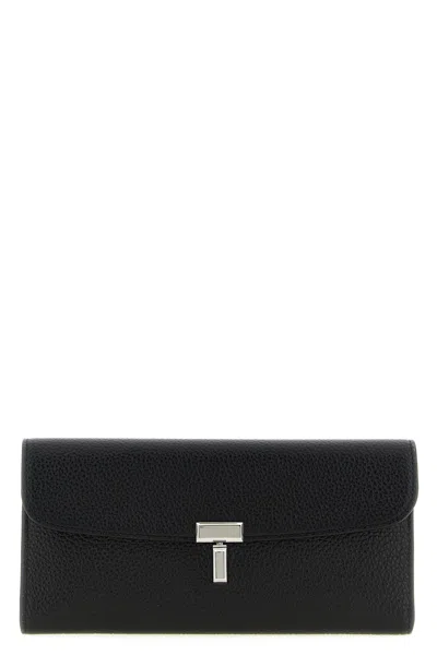Totême 'sienna' Wallet In Black
