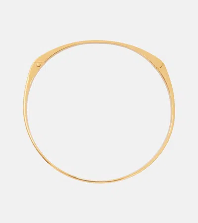 Totême Signature 18kt Gold-plated Necklace In Green