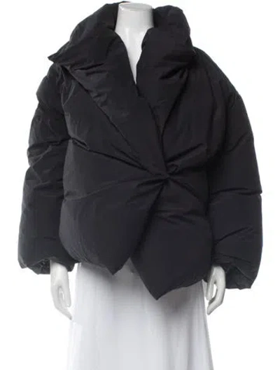 Pre-owned Totême Signature Down Jacket Down Jacket In Black