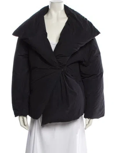 Pre-owned Totême Signature Down Jacket Down Jacket In Black