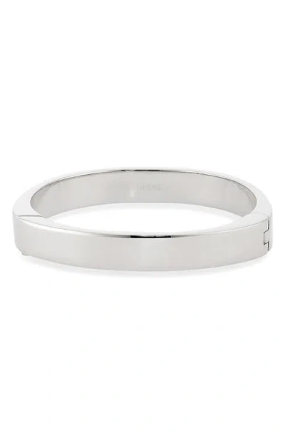 Totême Toteme Signature Hinged Cuff Bracelet In Purple