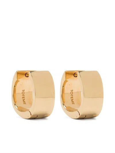 Totême Signature Creolen In Gold
