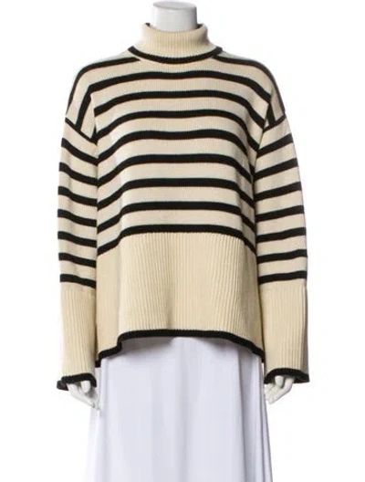 Pre-owned Totême Signature Stripe Wool Sweater