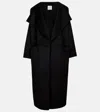 Totême Toteme Signature Wool And Cashmere Coat In Black