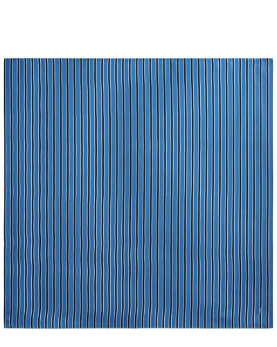 Totême Toteme Silk Foulard In Blue