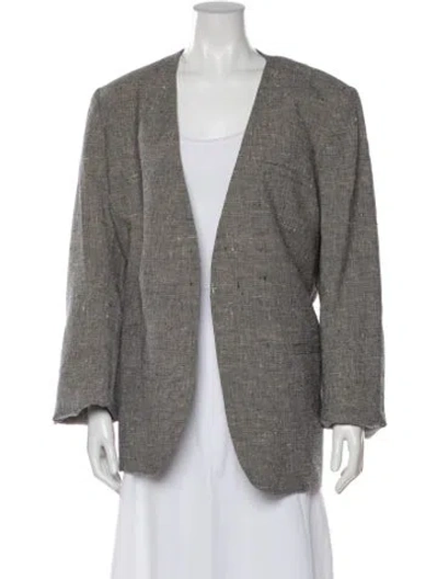 Pre-owned Totême Silk Jacket In Neutral