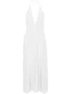 Totême Toteme Silk Maxi Dress In White