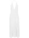 Totême Toteme Silk Maxi Dress In White