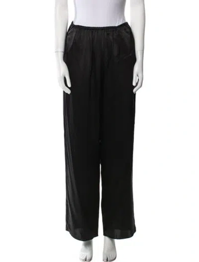 Pre-owned Totême Silk Pajamas In Black