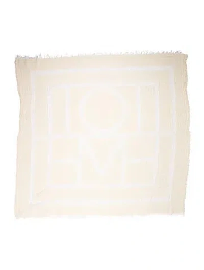 Pre-owned Totême Silk Scarf In Brown