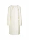Totême Toteme Silk-taffeta Coat In White