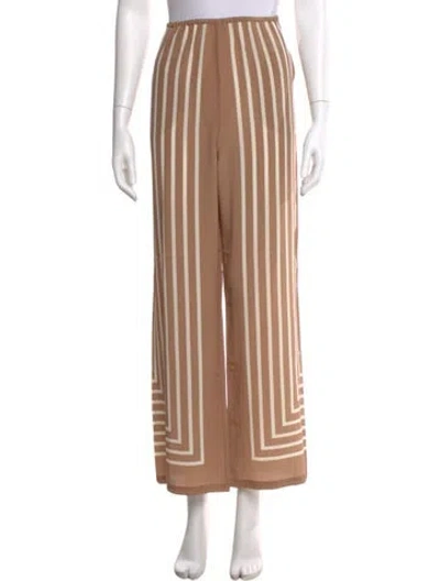 Pre-owned Totême Silk Wide Leg Pants W/ Tags In Neutral