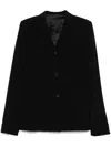 Totême Toteme Single-breasted Blazer Jacket In Black