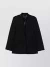Totême Single-breasted Wool Jacket With Notched Lapels
