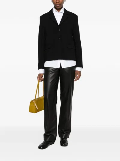 Totême Single-breasted Blazer In Black
