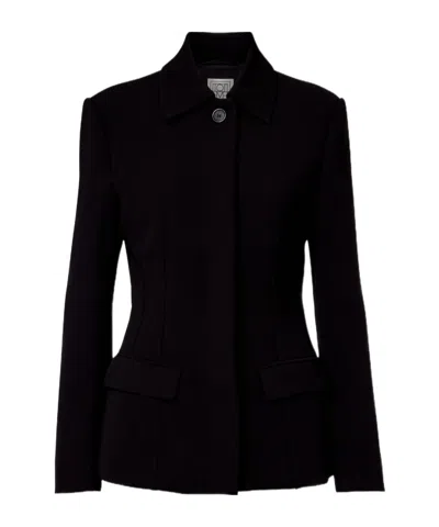 Totême Single-breasted Coat In Black