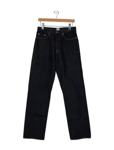 Pre-owned Totême Skinny Jeans In Black