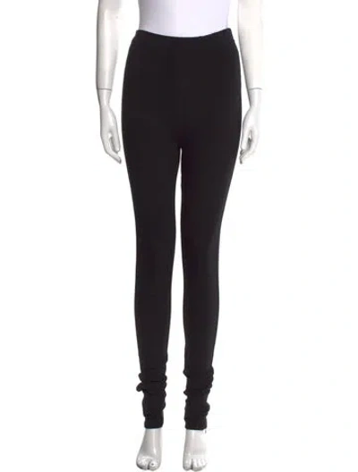 Pre-owned Totême Skinny Leg Pants In Black