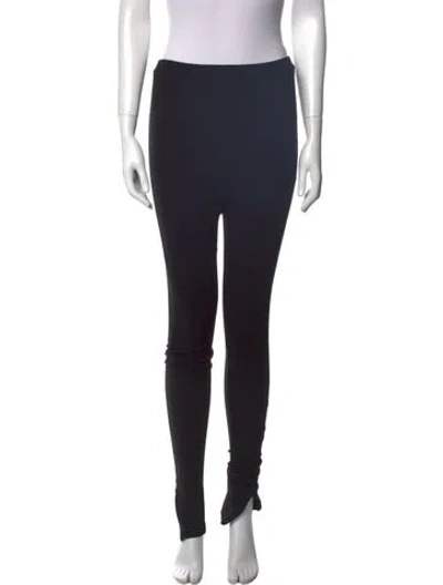 Pre-owned Totême Skinny Leg Pants In Black