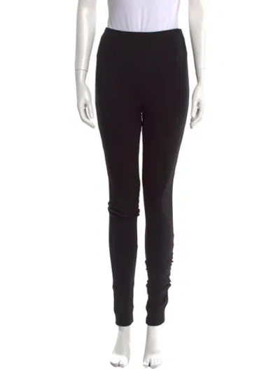 Pre-owned Totême Skinny Leg Pants In Black