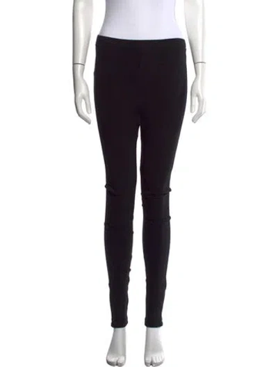 Pre-owned Totême Skinny Leg Pants In Black