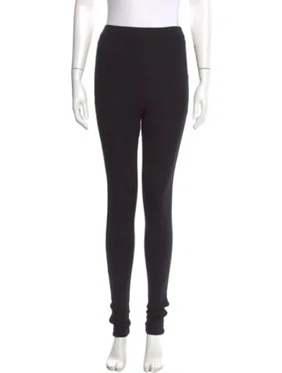Pre-owned Totême Skinny Leg Pants In Black