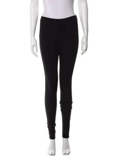 Pre-owned Totême Skinny Leg Pants In Black
