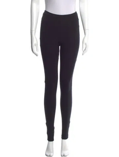 Pre-owned Totême Skinny Leg Pants In Black