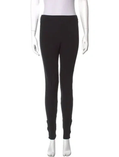 Pre-owned Totême Skinny Leg Pants In Black