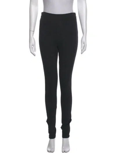 Pre-owned Totême Skinny Leg Pants In Black