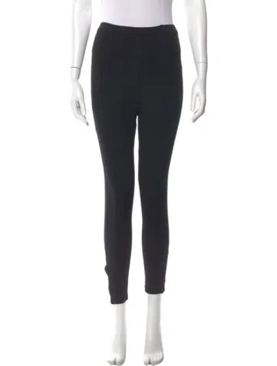 Pre-owned Totême Skinny Leg Pants In Black