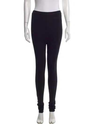 Pre-owned Totême Skinny Leg Pants In Black