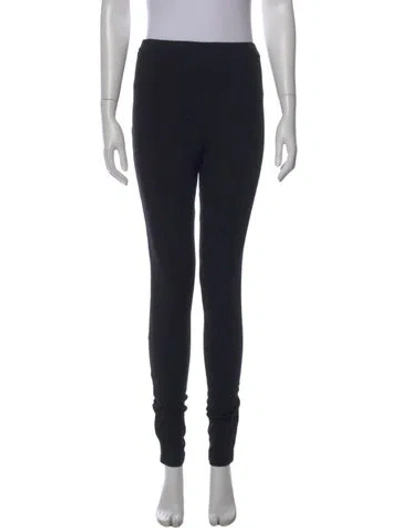 Pre-owned Totême Skinny Leg Pants In Black