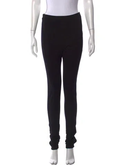 Pre-owned Totême Skinny Leg Pants In Black