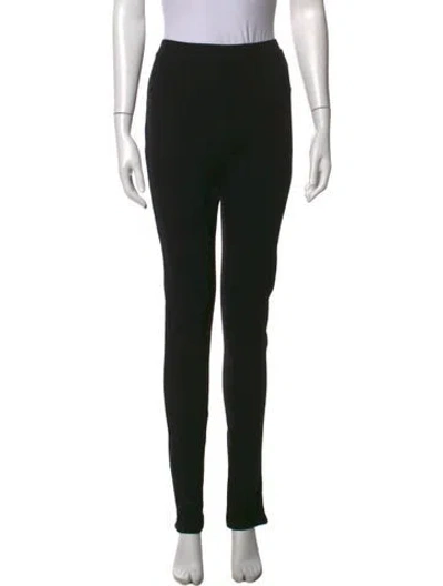 Pre-owned Totême Skinny Leg Pants In Black