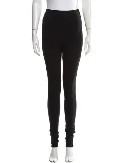 Pre-owned Totême Skinny Leg Pants In Black