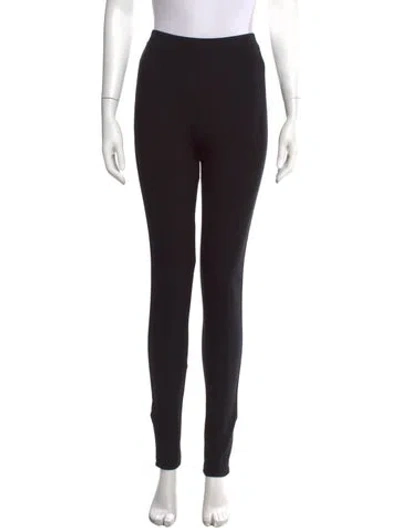 Pre-owned Totême Skinny Leg Pants In Black