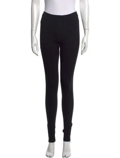 Pre-owned Totême Skinny Leg Pants In Black